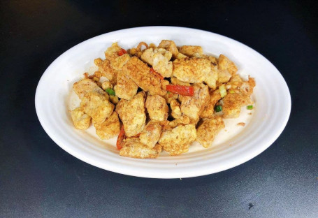 Crispy Tofu With Salt And Pepper (Beancurd) (V) Jiāo Yán Dòu Fǔ