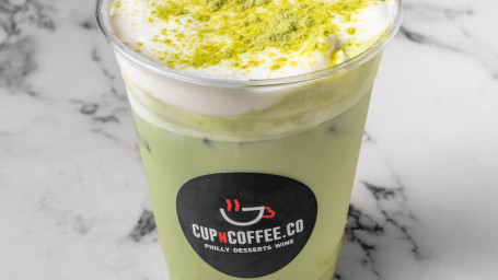 Matcha Latte Cold Cafe