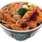 Zhī Shāo Tún Ròu Jiān Jī Jǐng Dà Shèng Teriyaki Pork And Chicken Bowl Large