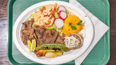 Plato De Carne Asada Carne Asada Plate