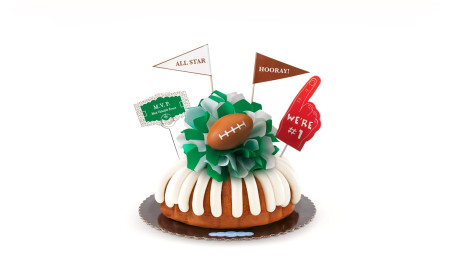 Mvp – Gâteau Bundt Décoré De Football De 10 Pouces