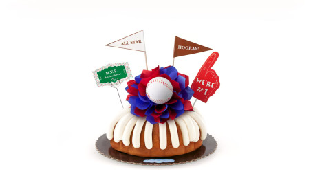 Mvp – Gâteau Bundt Décoré De Baseball De 10 Pouces