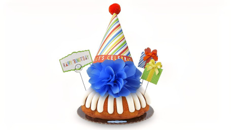 Gâteau Bundt Décoré Happy Bundt'day De 8 Pouces