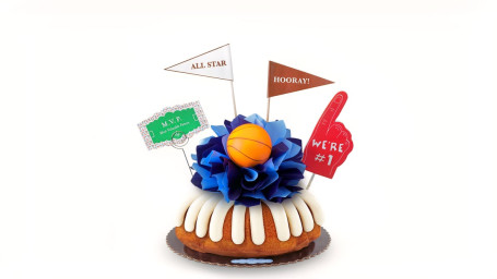 Mvp – Gâteau Bundt Décoré De Basket-Ball De 8 Pouces