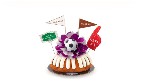 Mvp – Gâteau Bundt Décoré De Football De 8 Pouces