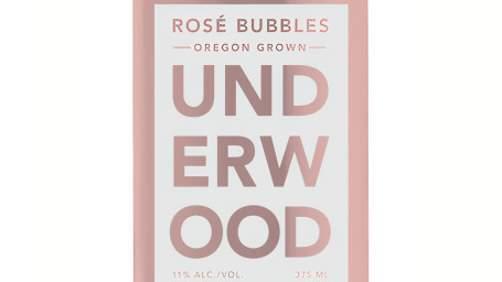 Underwood Rosé Bubbles Oregon Can