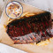 HALF Rack Louisiana style sticky pork ribs