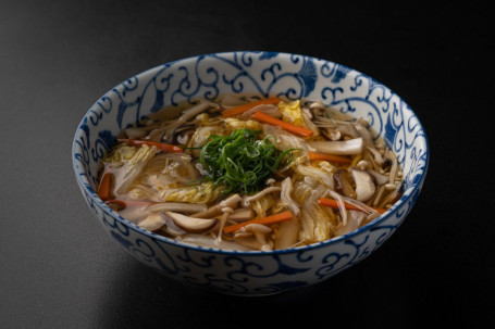 Yě Cài Bīng Jiàn Wū Dōng Sù Tāng Himi Udon Noodles With Japanese Vegetable Vegetable Soup