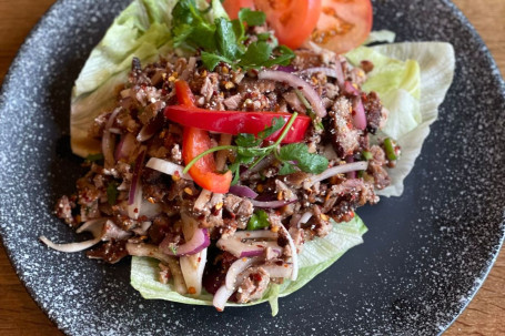 Spicy Duck Salad (Larb Ped)
