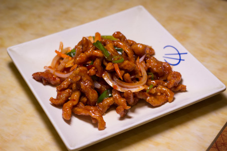Crispy Shredded Chicken Gàn Chǎo Jī Sī