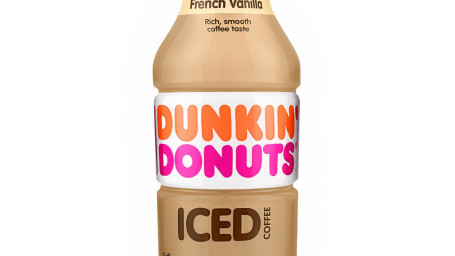 Dunkin Donuts French Vanilla 13.7 Fl Oz Bottle