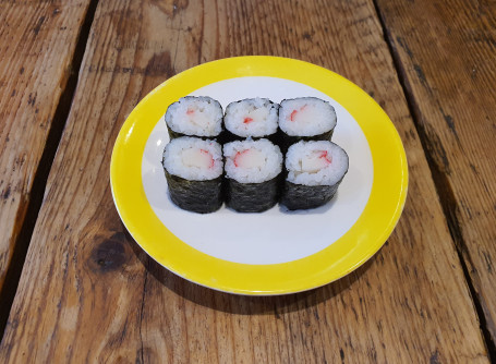 Crabstick Maki (6 Pieces) Xiè Ròu Bàng Juǎn