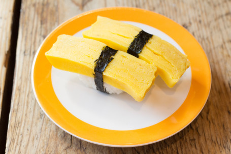 Tamago Nigiri (2 Pieces) Yù Zi Dàn Shòu Sī