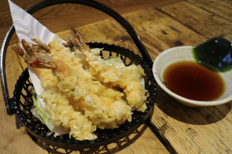 King Prawn Tempura (5 Pieces) Dà Xiā Tiān Fù Luō