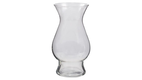 Glass Bella Vase – Clear 8.75”