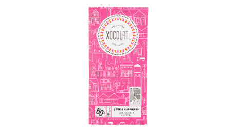 Xocolatl Chocolate Bar Love Happiness (2.6 Oz)