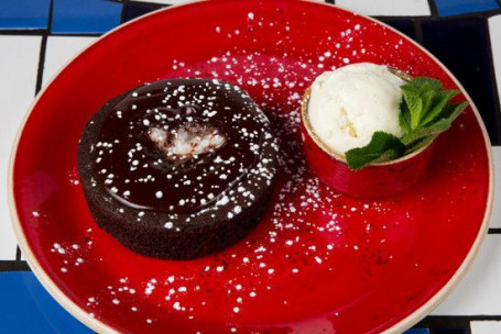 Chocolate Coconut Lava Cake