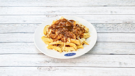 Cheese, Chips Gravy (Poutine) (H)