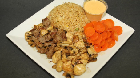 8. Steak Chicken With Mushroom