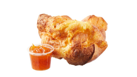 Popover With Seasonal Jam