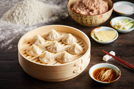 A2 Zhāo Pái Yuán Wèi Xiǎo Lóng Bāo Signature Original Xiao Long Bao 6 Pcs