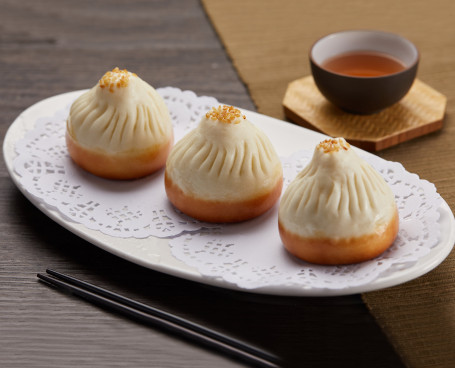 B2 Shàng Hǎi Shēng Jiān Bāo Pan Fried Shanghai Pork Bun 3 Pcs