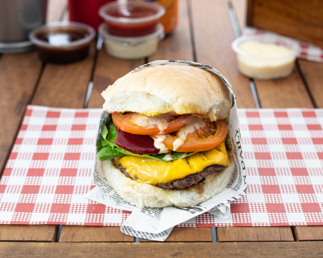 Old School Aussie Hamburger