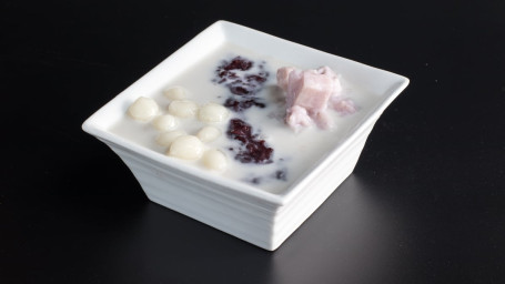 B3. Taro Black Glutinous With Pearl Delight Xiāng Yù Hēi Nuò Mǐ Xiǎo Wán Zi