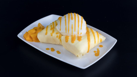 Fd1. Mango Pancake With Sundae Supreme Xuě Shān Máng Guǒ Bān Jǐ