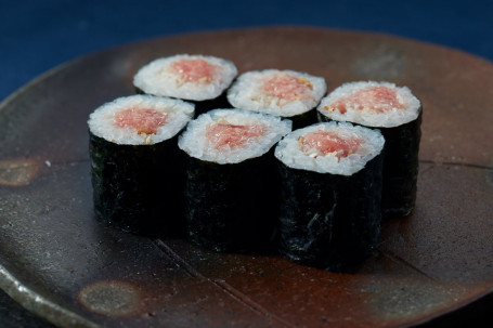 Xiāng Cōng Tūn Ná Yú Nǎn Xiǎo Juǎn (6Jiàn Fatty Tuna With Leek Roll (6 Pcs.