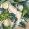 Dozen White Rose Bouquet