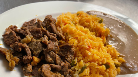 Rice And Beans With Meat