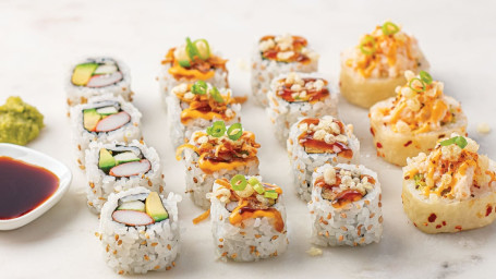 Sushi Crunchy Roll Family Pack 30 Pieces