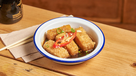 Teriyaki Tofu (5Pcs Zhào Shāo Dòu Fǔ (5Kuài