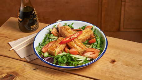 Hoja Teriyaki Tofu Salad Zhào Shāo Dòu Fǔ Shā Lā