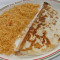 3. Quesadilla De Queso Y Arroz 3. Cheese Quesadilla And Rice