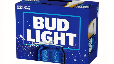 Bud Light, Paquet De 12 Canettes De 12 Oz