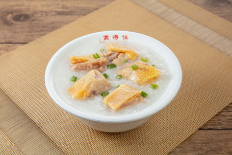 Chāi Gǔ Xiān Jī Zhōu Boneless Fresh Chicken Congee