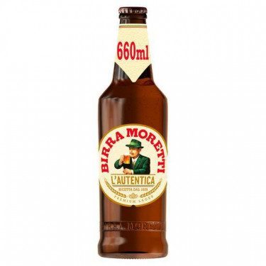 Birra Moretti Bottle 660Ml