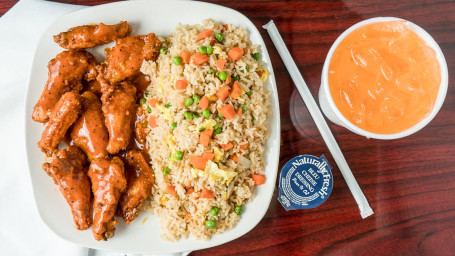 4. Buffalo Wings Fried Rice Combo