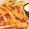 Load Fries with Cheese, Bacon, and Green Onions