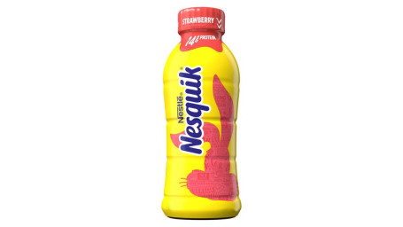 Nesquik Strawberry Flavored Lowfat Milk, Ready To Drink 14 Fl Oz