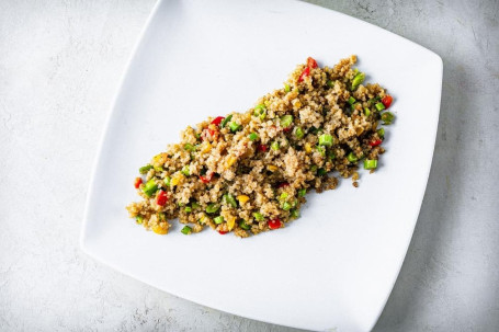 Quinoa Tri-Pepper Medley