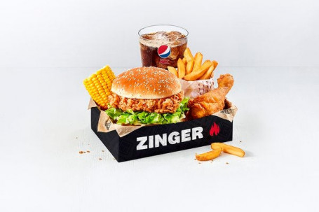 Zinger Box Meal Avec 1 Pc De Poulet