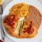 Cheese Stuffed Poblano Peppers Plate(Chiles Rellenos)