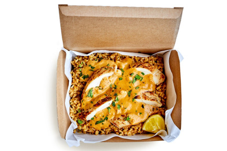 Peanut Satay Chicken Rice Box