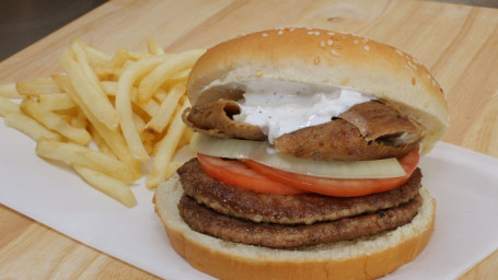 Vm: Gyros Burger W/Fry