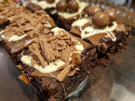 Homemade Topped Chocolate Brownie