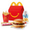 Hamburger Happy Meal avec mini frites <intraduisible>[390-500 Cal]</intraduisible>
