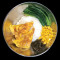 tái shì cài pú dàn pèi mǐ fàn Egg Omelette Rice Bowl